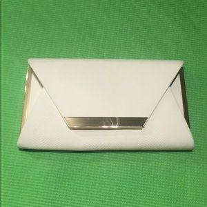 SOLD - White Clutch